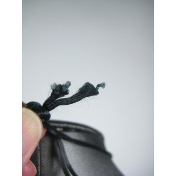 Ceramic Necklace Pendant Geometric Statement Cord Strand 26 Inch Signed G - Picture 12 of 12